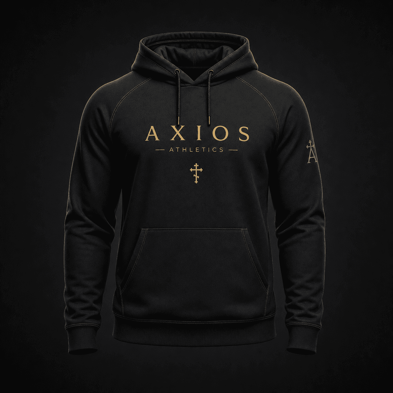 Concept rendering of the Genesis Training Hoodie front view